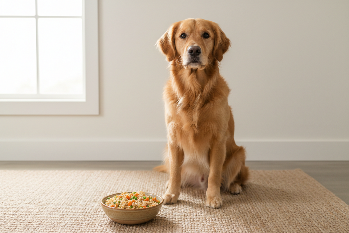 Chez le chien la variété n’est pas l’amie de la digestion