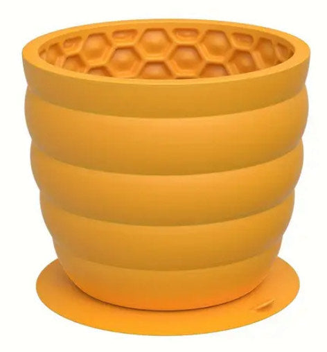 Bol de léchage - Nid d’abeille