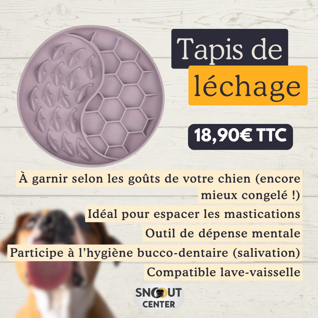 Tapis de léchage - Ruche & Baleines