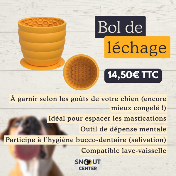 Bol de léchage - Nid d’abeille