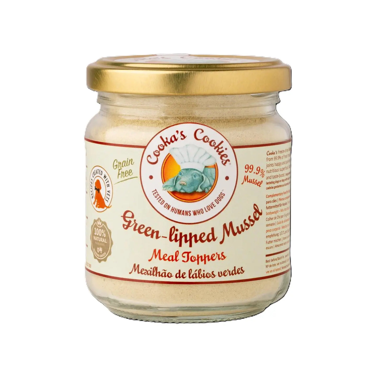 Poudre de Moule à lèvres Vertes - 90g