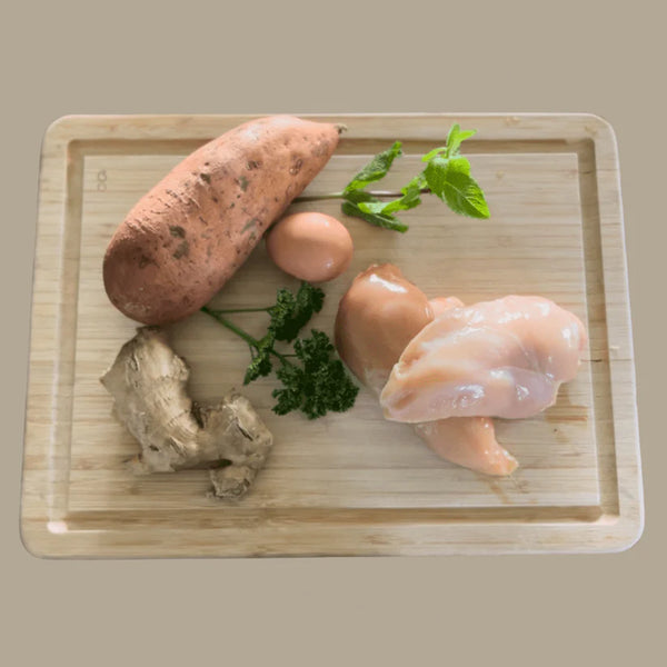 Biscuits Poulet & patates douces